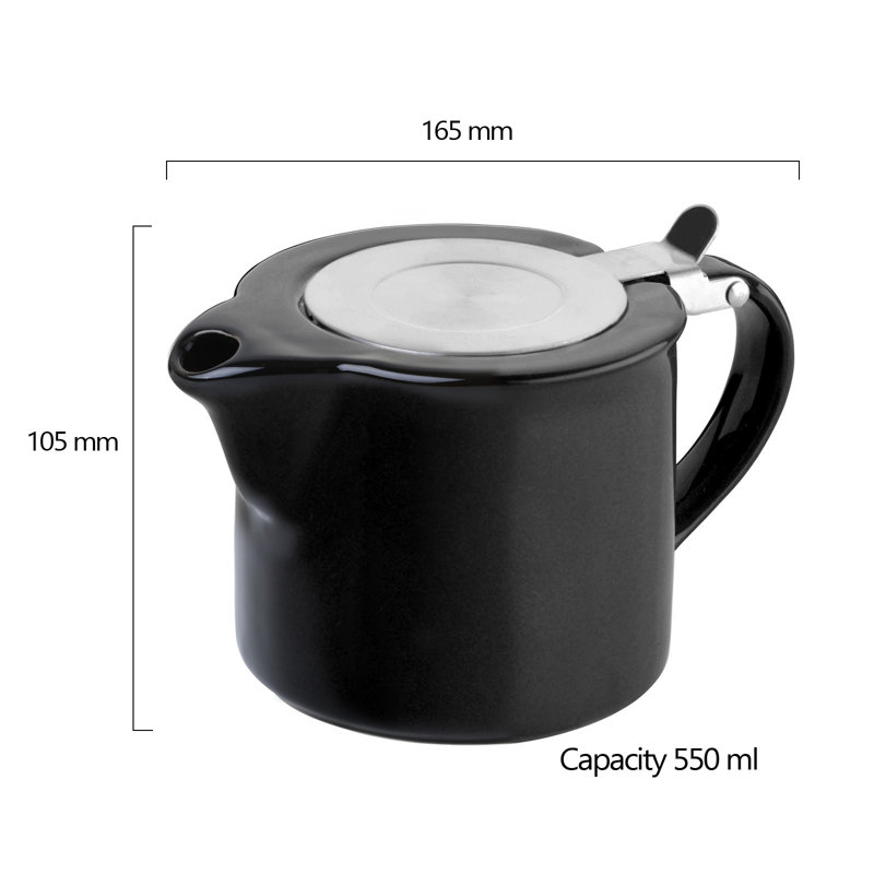 Infuse Teapot, Black