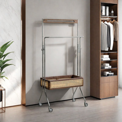 Porte-manteau en acier inoxydable