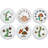 3/2" Diameter Mushroom Knob Multipack