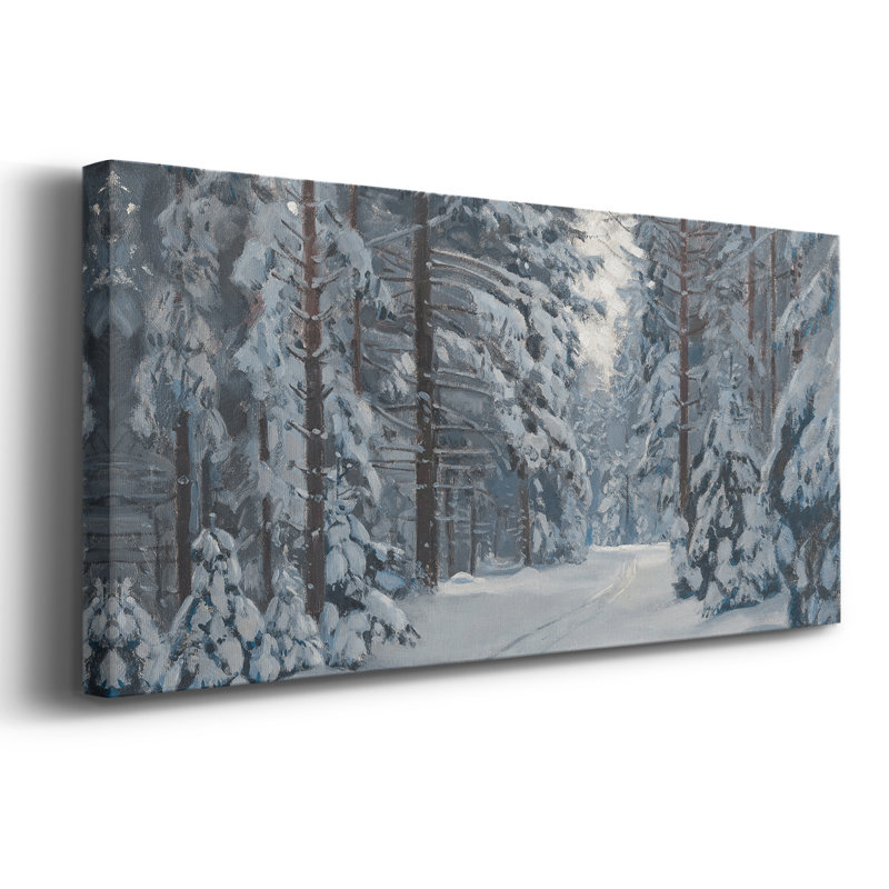 Landscape Series-CMXIX- Gallery Wrapped Canvas -Ready to Hang, 12" H x 30" W