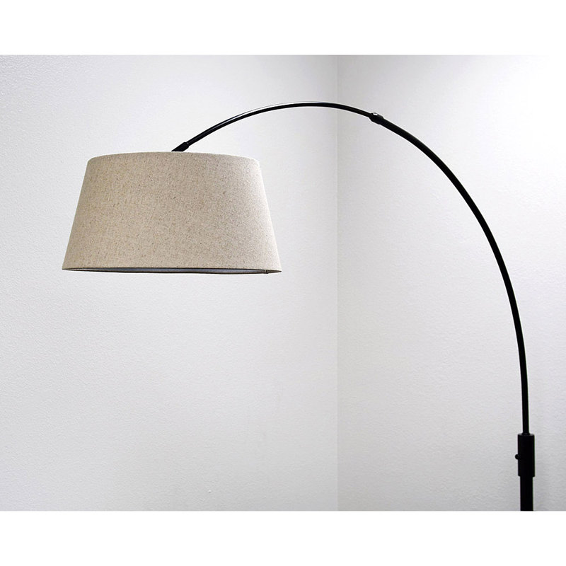 Lampe sur pied arquée réglable 82 po Garris
