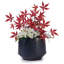 3 pots de fleurs en céramique gris antique pour patio, jardin ou salon, durabilité toutes saisons, racines de plantes de drainage, pots de fleurs de base de 14,67 po x gris, pièce, rebord de fenêtre de conception moderne,-1719361544