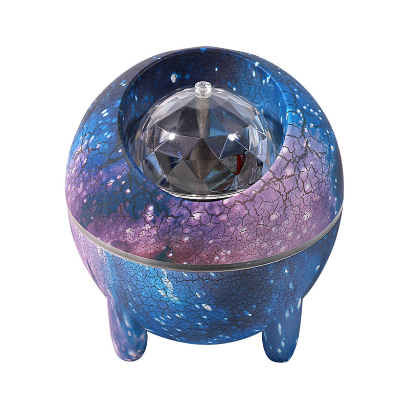 Night Light Cracked Dinosaur Sky Projector Colourful  Night Light LED Full Sky Light Children's Gift, B