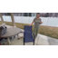 Ensemble de 2 chaises de patio extérieur en métal et polyester enduit de PVC toutes saisons - Conception ergonomique à haut dossier pour le jardin, la terrasse et le balcon-2043202879
