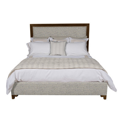Louise/Lawrence King Upholstered Low Profile Panel Bed