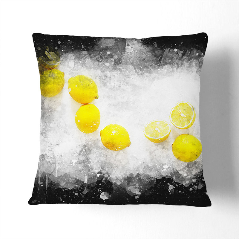 Square Throw Cushion, 40cm H x 40cm W x 15cm D, White