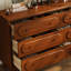 Coffre d'appoint en bois massif exquis simple.-107263810
