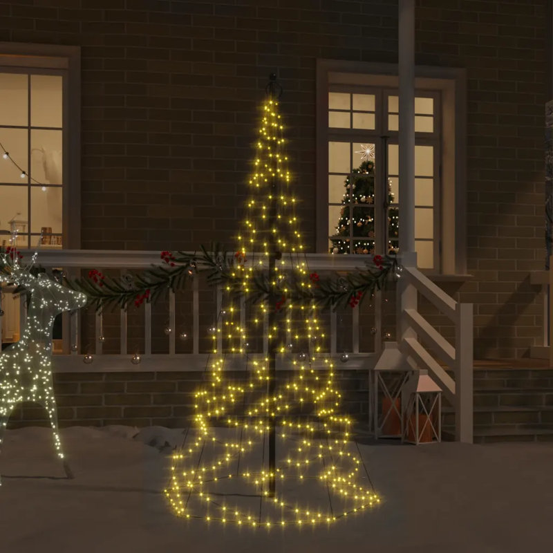 Christmas Tree Lighted Display