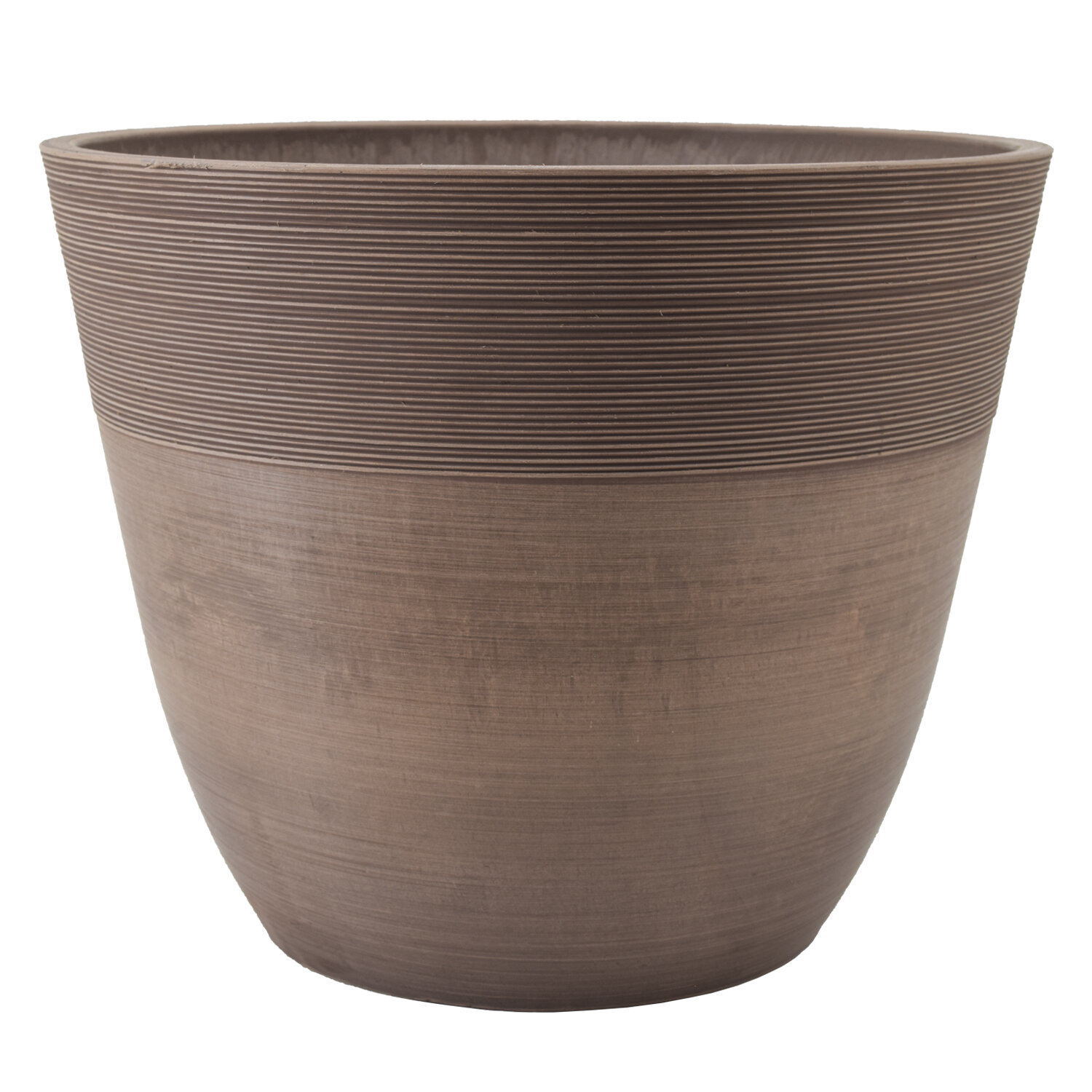 Gracie Oaks Myrtlewood Etched Plastic Pot Planter & Reviews | Wayfair