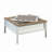 Gaming/Coffee Table, White Finish