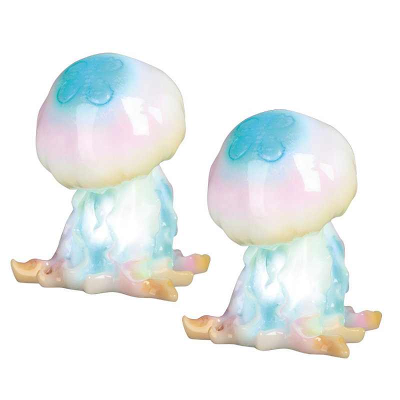 "Ensemble de 2 pièces" ICE ARMOUR 5,75 "H Figurine Figurine Jellyfish