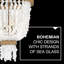 Dune 4 - Ligh Crystal Tiered Pendant-1546358873
