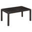 Ensemble de table de salle à manger vintage extensible pour 4 à 6 personnes avec 4 chaises rembourrées et 1 banc
