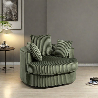 Chaise confortable rotative à 360 °