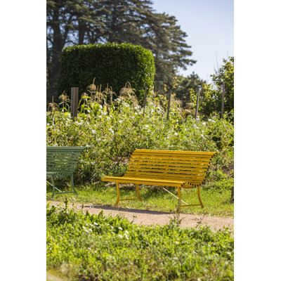 Banc de parc en acier Louisiane