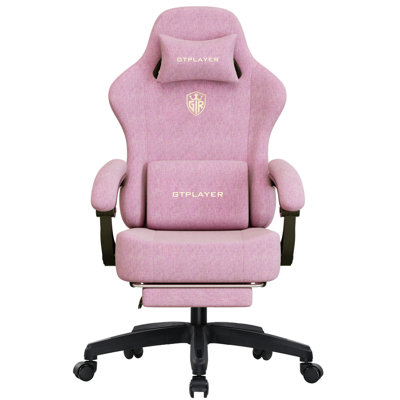 GTPLAYER GAMING CHAIR Adjustable Reclining Ergonomic Swiveling PC & Racing Game Chair