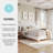 Martha Stewart Carmy Platform Bed With Tufted Wingback Headboard-124405098