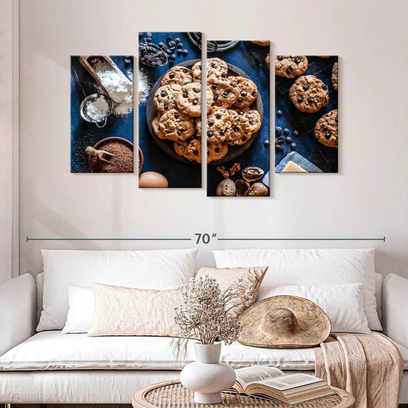Yarlin Fresh Chocolate Chip Cookies, 32" H x 52" W