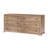 Carmenita 6-Drawer Dresser in Rustic Light Brown-311537060