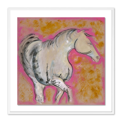 Pink Lady Print by Donna Bernstein