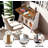 Home Office Desk With Wheels,Multipurpose Mobile Workstation,Rolling Computer Writing Desk With 4 Lockable Wheels And Storage(Rustic Brown)