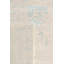 Hand Knotted Abstract Area Rug in Silver/Aqua