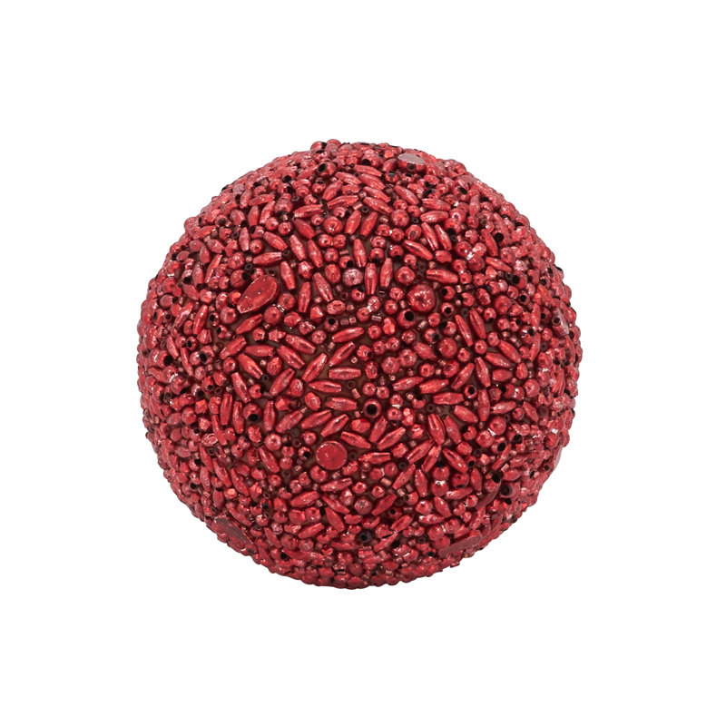 Shapiro Abstract Vase Filler, Red