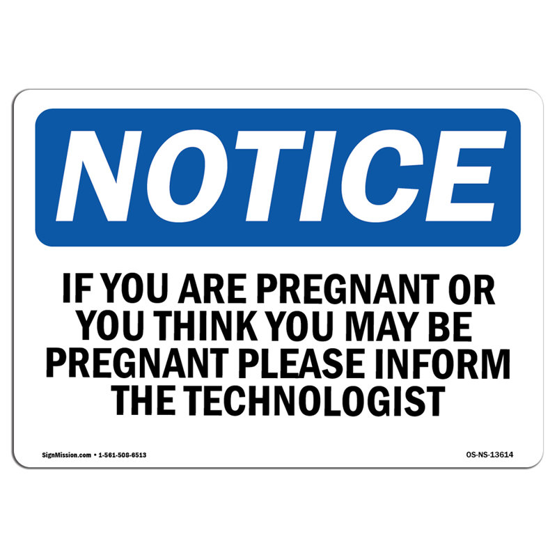 Décalcomanie 7 po x 5 po «If you are enceinte»