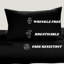 luxury Microfiber Satin Stripe Duvet cover set with 2 pillow cases -118831589-118831587