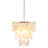 Layered Capiz Chandelier