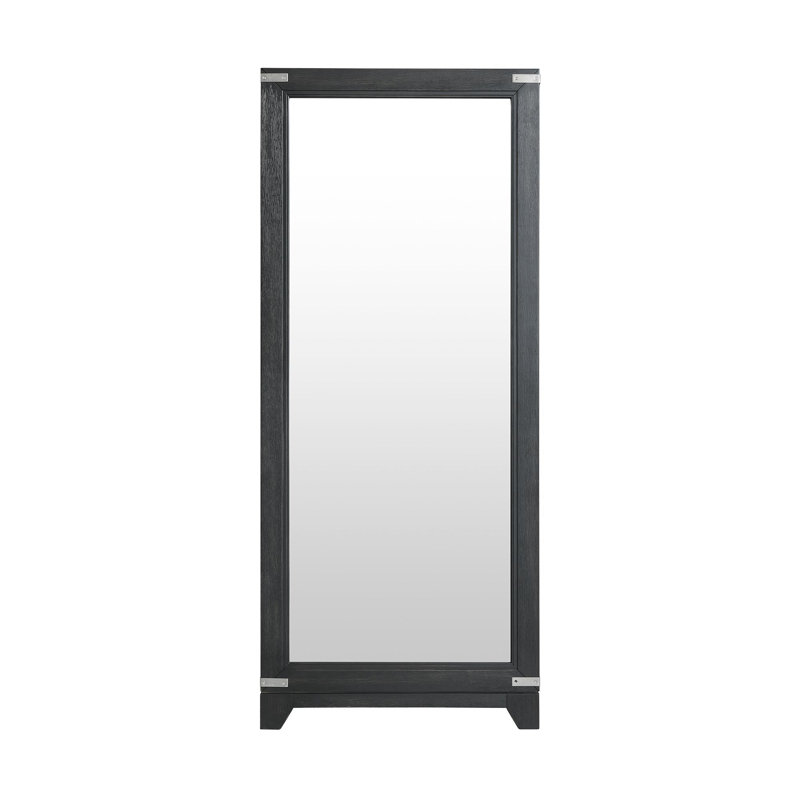 Rabe Wood Rectangle Floor Mirror