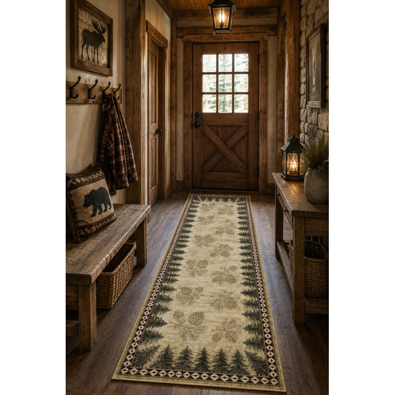 Tapis Chelsie, Tapis de couloir 2 pi 3 po x 7 pi 7 po
