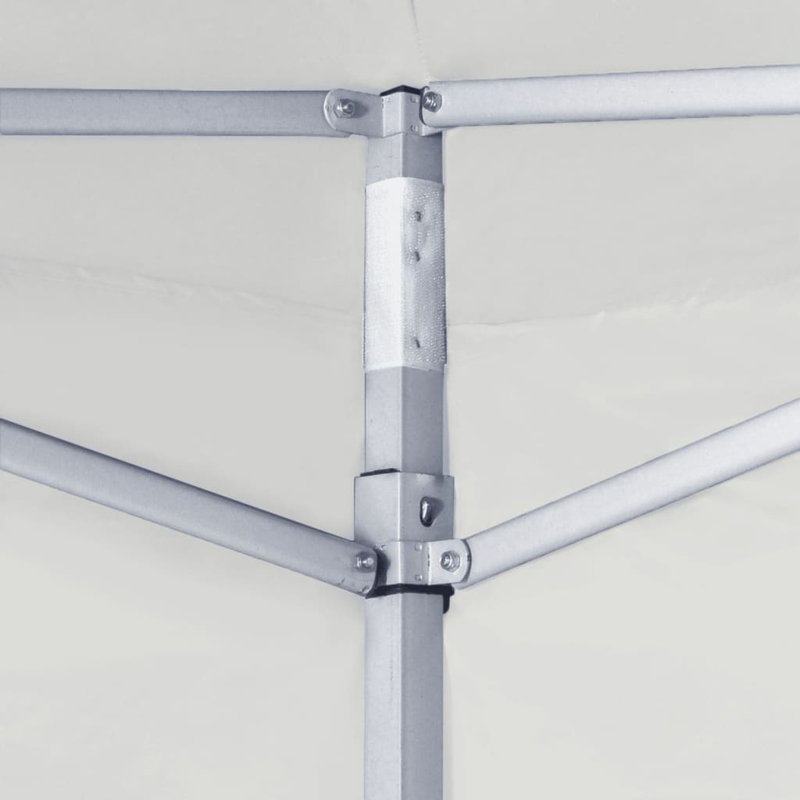 Rhinebeck 3m x 3m Steel Party Tent, White