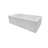 Waddington - 36 L X 18 W Fireclay Single Bowl Apron / Farmhouse Kitchen Sink