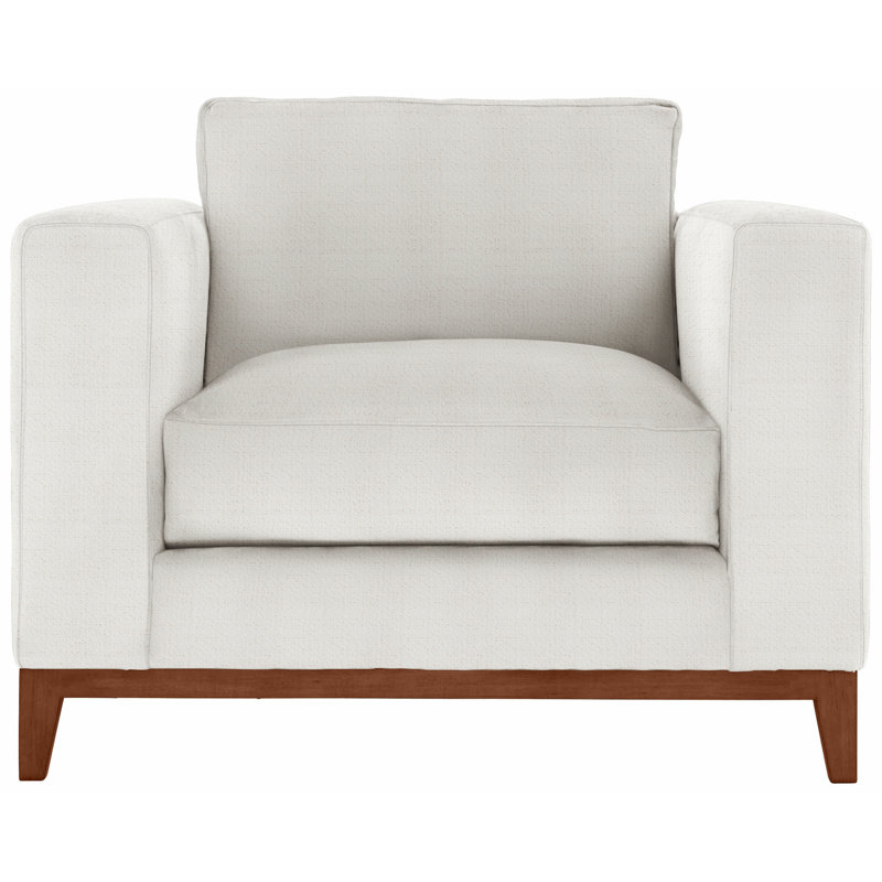 Noel 40" Wide Armchair, 2400-002, Tobacco Distressed