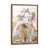 Toile avec cadre en bois classique est en rupture de stock