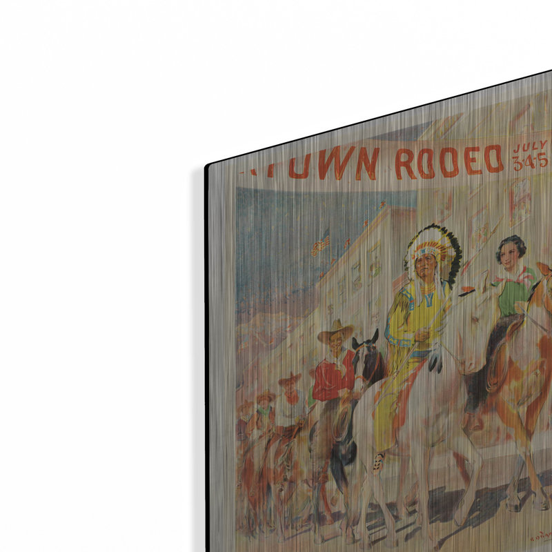 "Rodeo Parade" par Vintage Posters, H 16 po x l 12 po