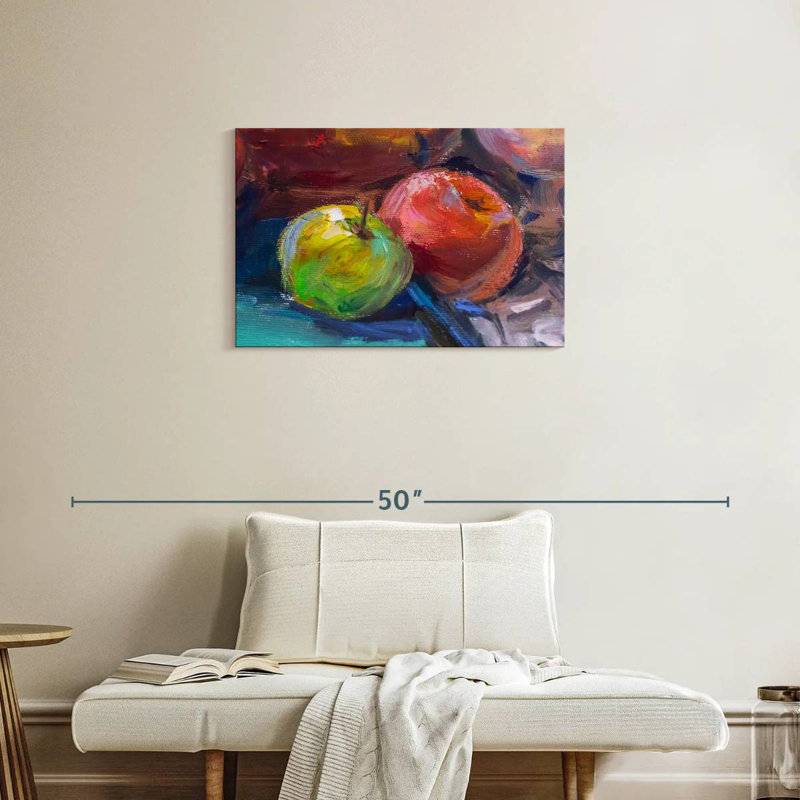 Nature morte aux pommes Yarlin, H 20 po x l 30 po