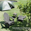 Chaise Adirondack pliante en plastique-1775582277