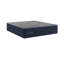 Matelas double en peluche HealthRest par Restonic PolarBreeze avec TempaGel Gen II et technologie de refroidissement double, bleu marine