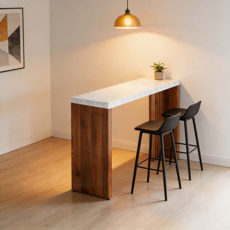 Table de bar, table de salle à manger