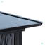 Auvent extérieur en polycarbonate double