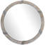 Miroir mural en bois 30,75 po