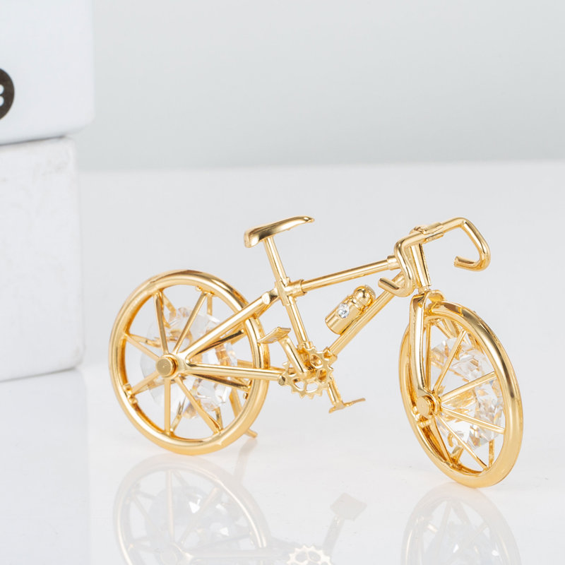 Ornement en forme de fêtes de vélo