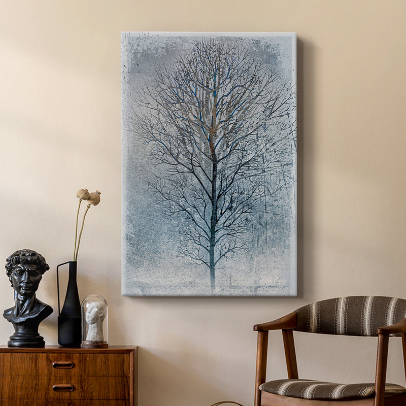Arbre d'argent - galerie Cavas sur mesure, H 18 po x l 12 po