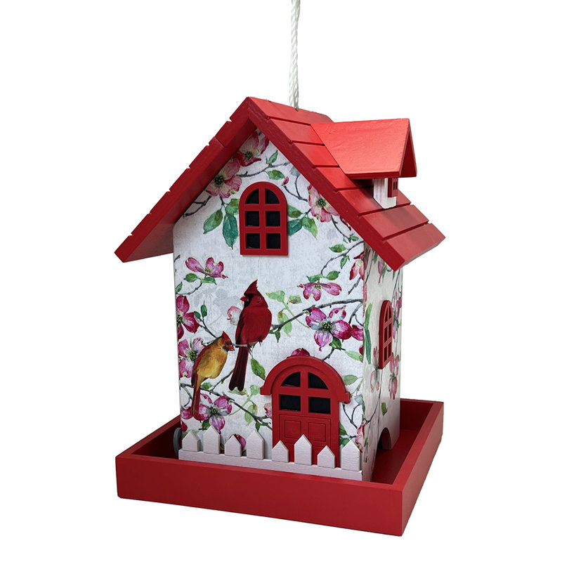 Mangeoire d'oiseaux Homestyle - chardonneret et clématite
