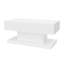 Lift Top Extendable Pedestal Coffee Table with Storage