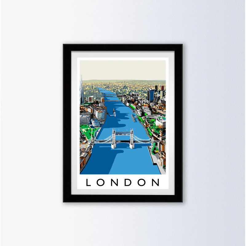 London - Single Picture Frame Print