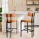 Cat-friendly Bar Stools with Back