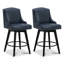 Tabouret de comptoir pivotant 26 po Annelotte-361965103